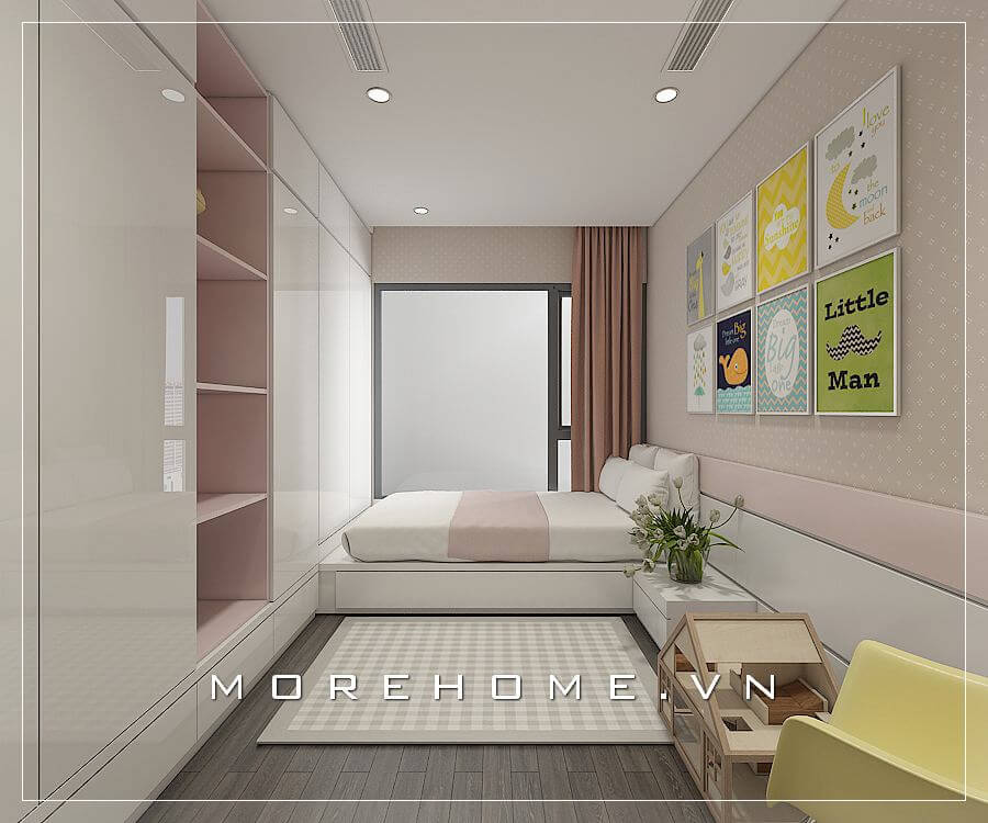 Nội thất phòng ngủ bé gái